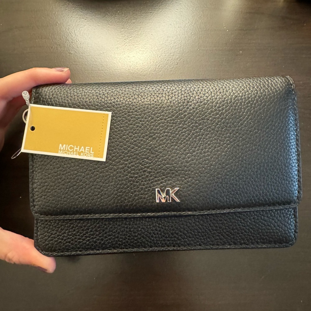 Michael kors bag/wallet with strap